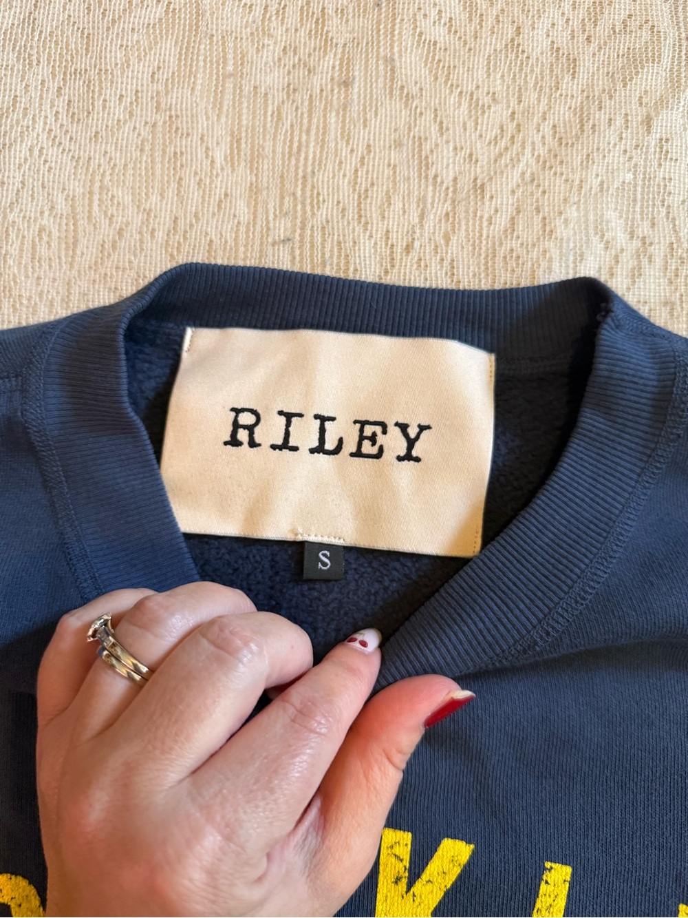 Free People Riley Vintage Brooklyn graphic sweatshirt - Picture 5 of 11